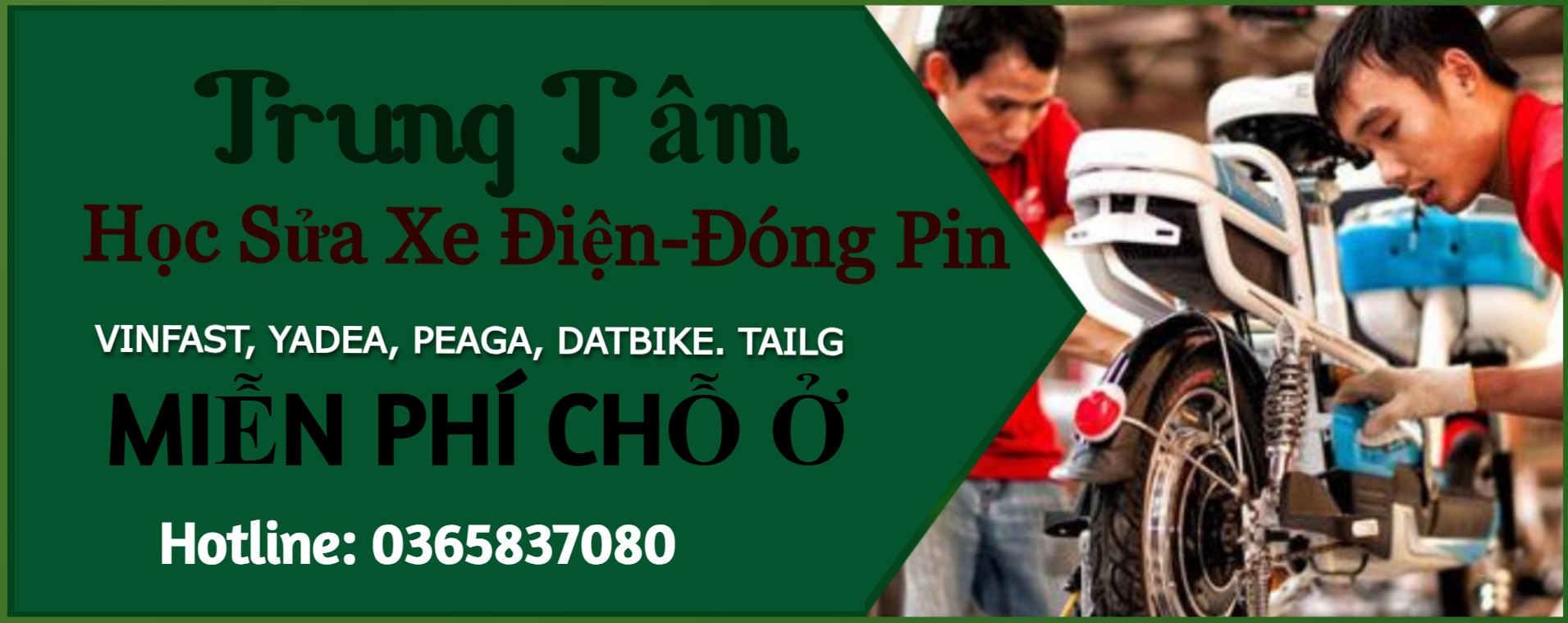 Khóa học nghề sửa xe điện tại Thành Tùng